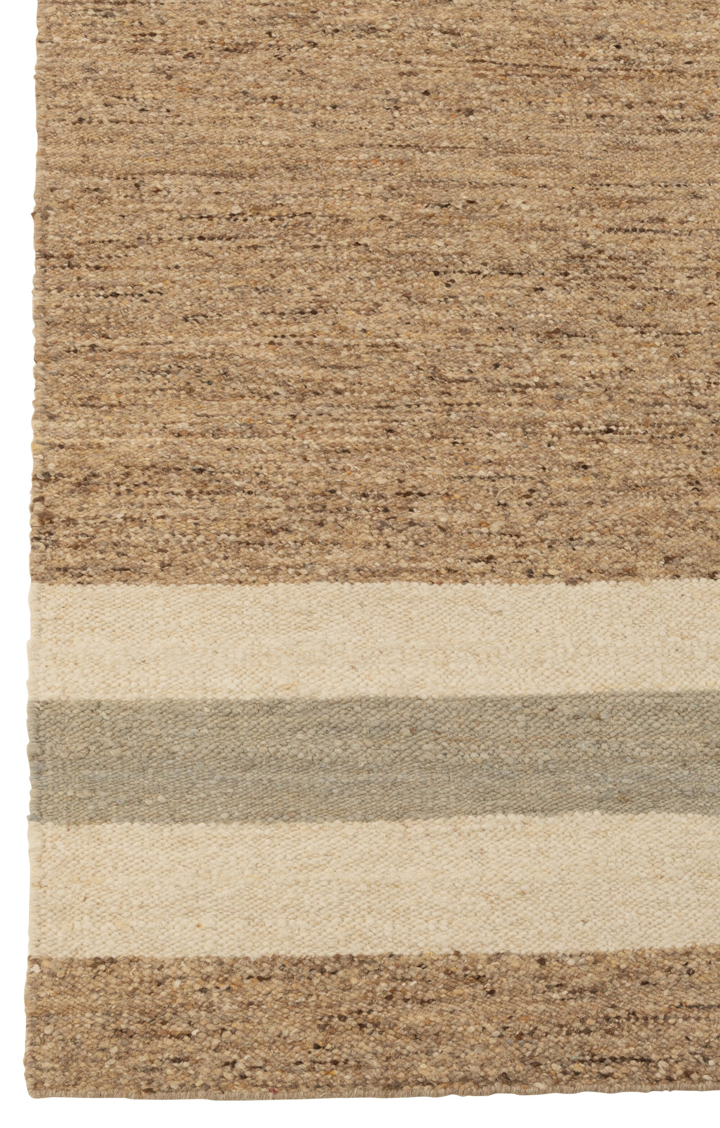 Tapis Moucheté Rayures Laine Mix 300x200