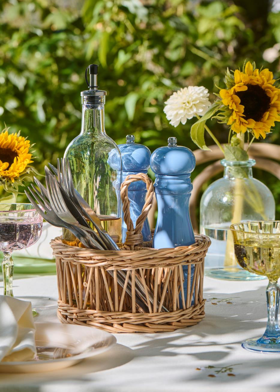 BASKET RUND W/4 ROOMS