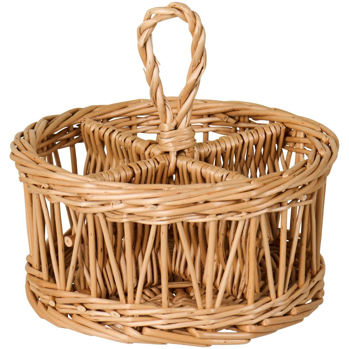 BASKET RUND W/4 ROOMS