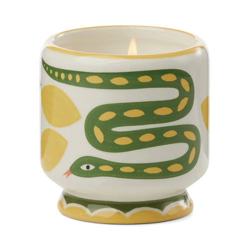 Bougie A Dopo Snake Ceramic – Lemongrass