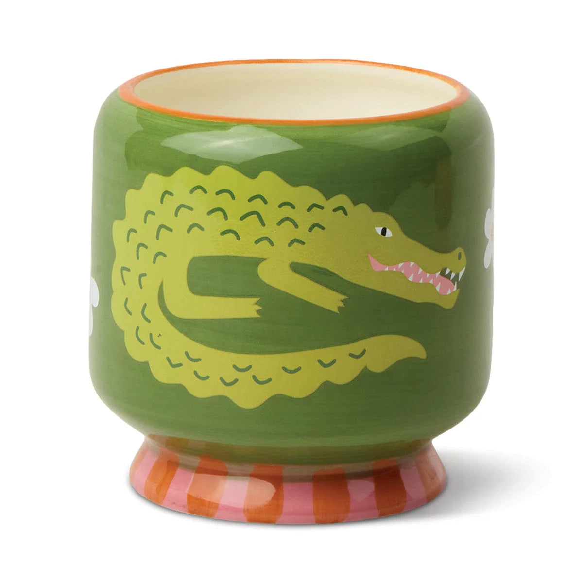 Bougie A Dopo Crocodile Ceramic – Prickly Pear