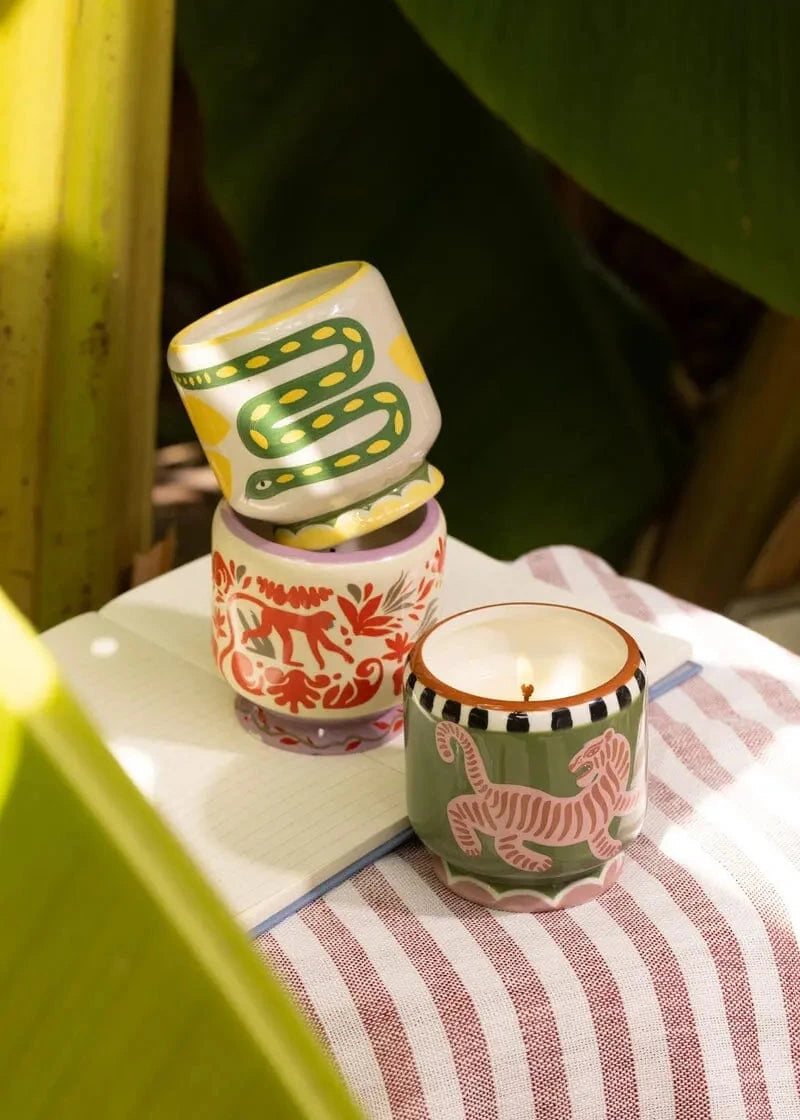 A DOPO  SNAKE CERAMIC LEMONGRASS