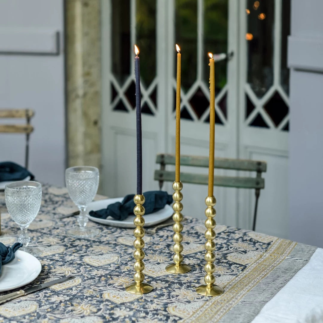 BOUGEOIR PERLES LAITON