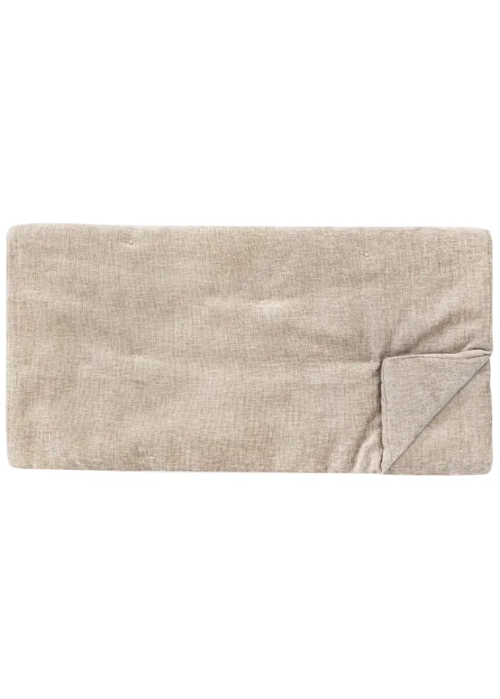 BOUTIS EN VELOURS ZELI AMANDE - 80X180
