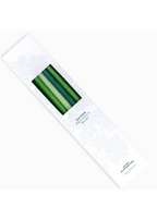 COFFRET 10 CIERGES GREEN