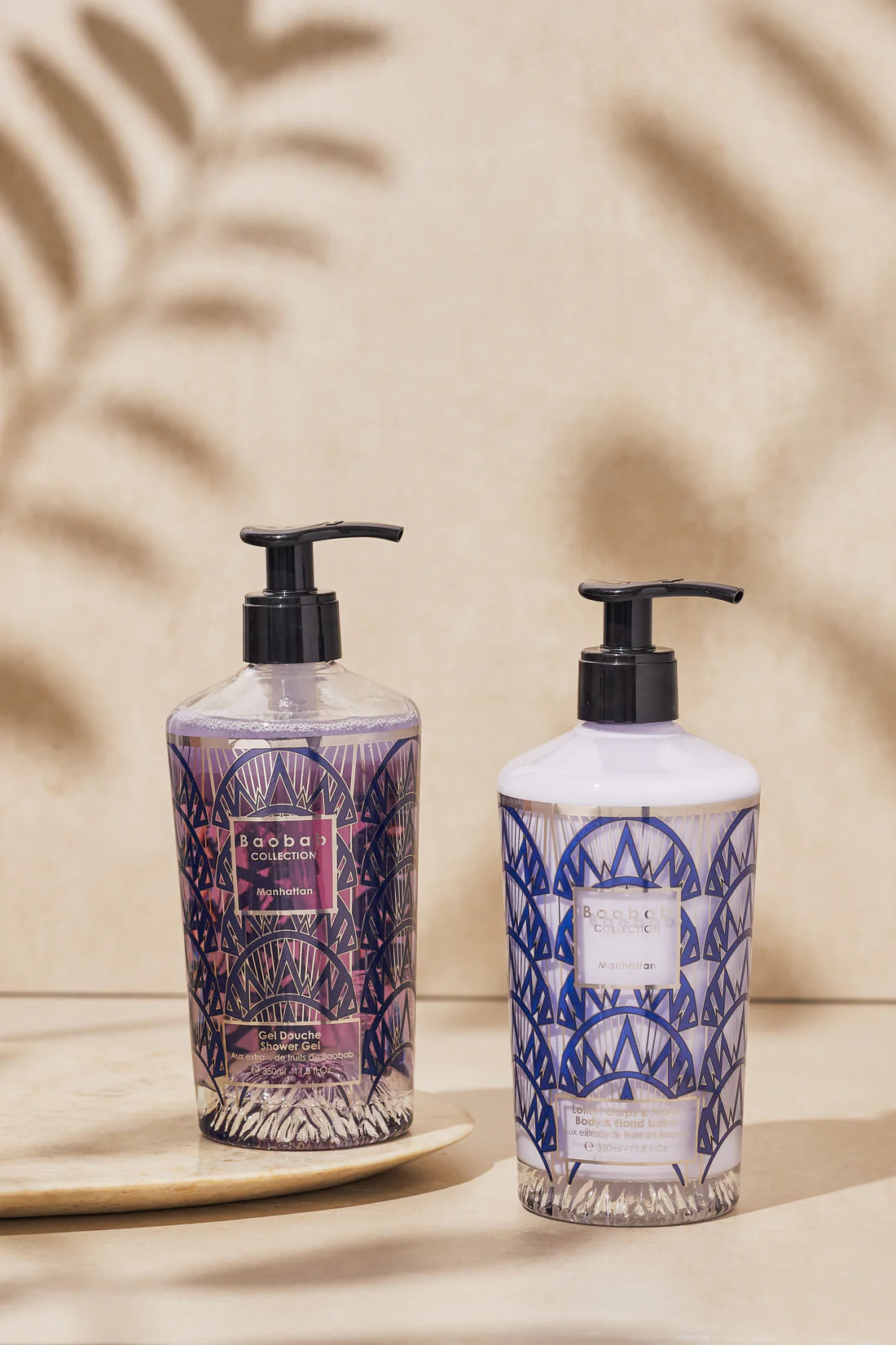 Coffret cadeau - Manhattan - Lotion corps & mains et gel lavant mains - BAOBAB