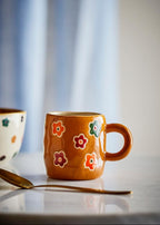 TASSE ADDY MARRON GRÈS