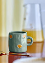 TASSE AGNES VERTE GRÈS