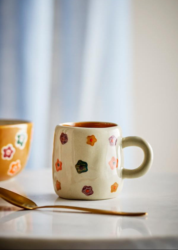TASSE ADDY MULTICOLORE GRÈS