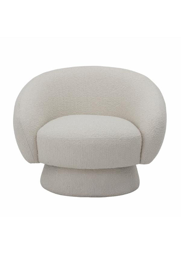TED CHAISE DE SALON BLANC