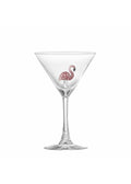 MISA VERRE À PIED FLAMANT ROSE