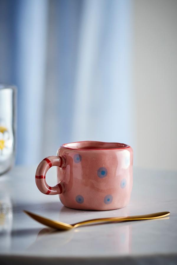 NINI TASSE ROSE GRÈS