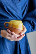 TASSE PAULA JAUNE GRÈS