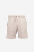 Short beige en nid d'abeille