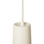 DANGLE ENDANT LAMP EGGSHELL WHITE