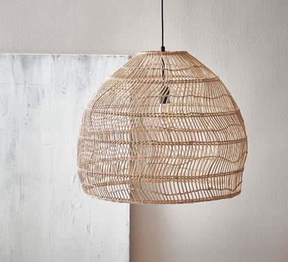 Suspension, Wicker Medium, naturel, Ø60cm, H50cm - HK Living